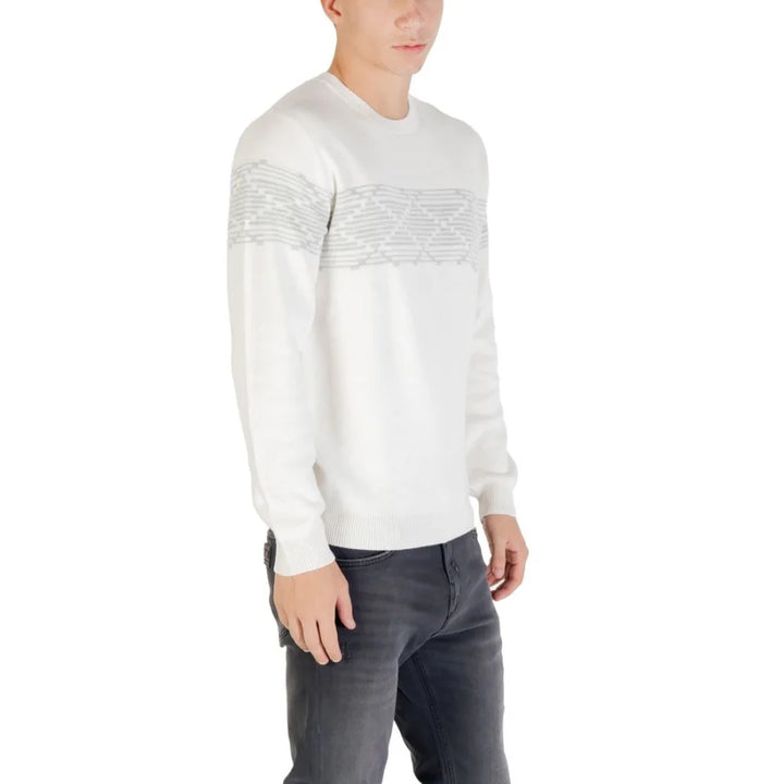 Antony Morato Beige Polyester Sweatshirt