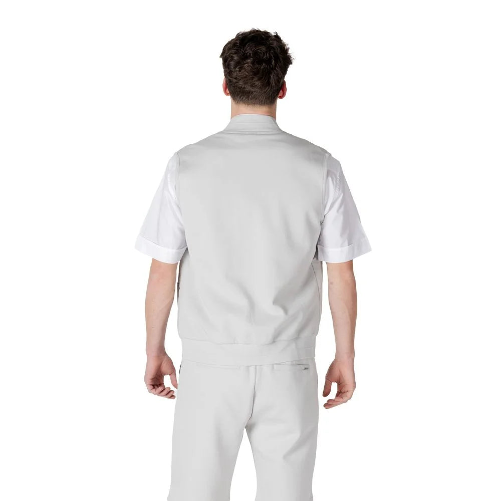 Antony Morato Gray Cotton Bomber