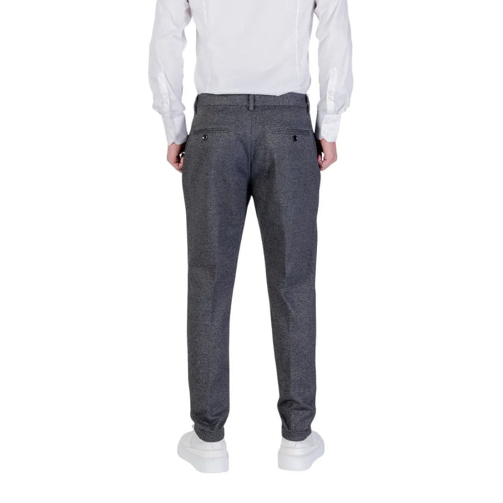 Antony Morato Gray Polyester Skinny Pants