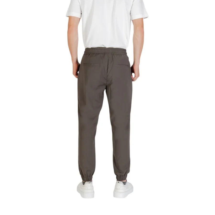 Antony Morato Green Polyester Casual Pants