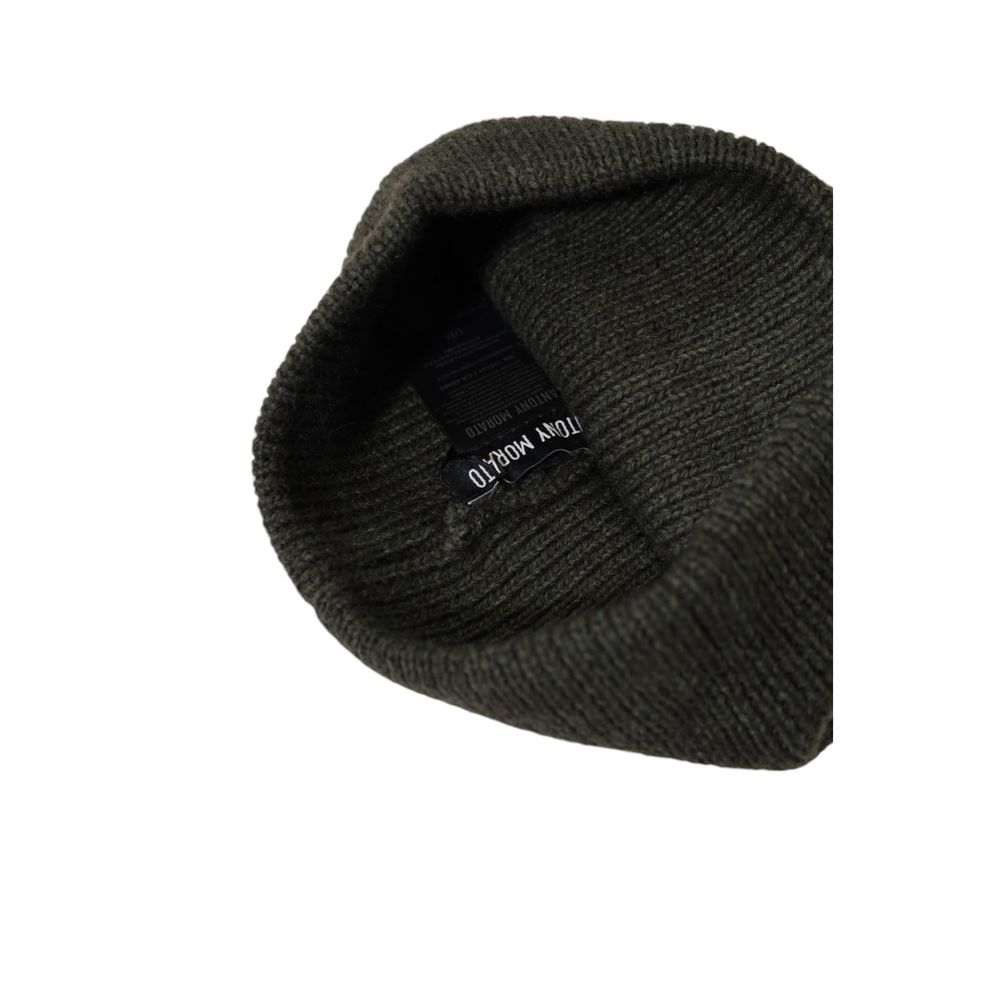 Antony Morato Green Wool Cap (baseball Hat)