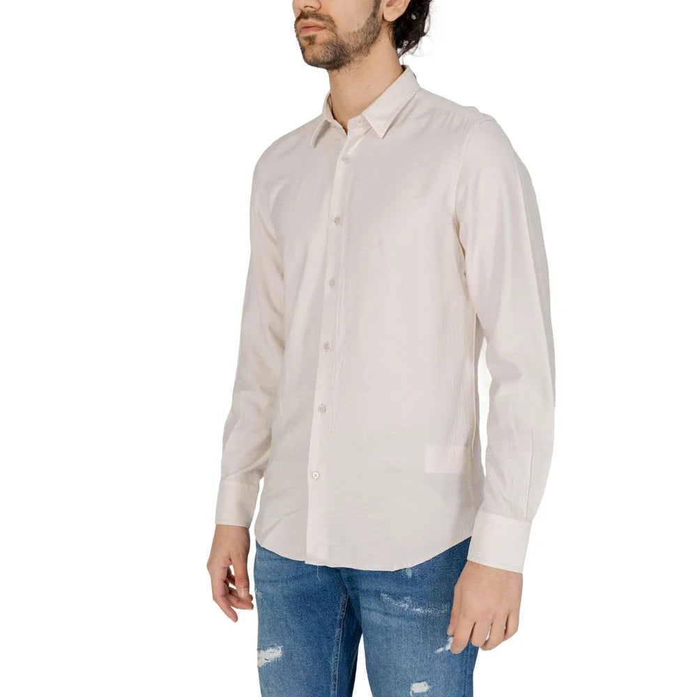 Antony Morato Mens Shirt Model Napoli MMSL00721-FA400082 Refined Style