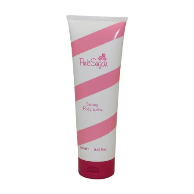 Pink Sugar women’s body lotion bottle