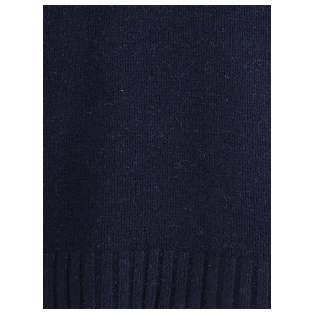 Aragona Cashmere Blue Merino Wool Sweatshirt