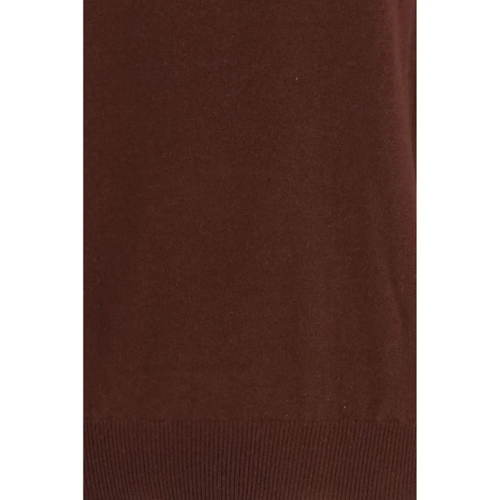 Aragona Cashmere Brown Turtleneck