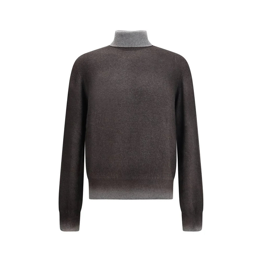 Aragona Cashmere Gray Turtleneck