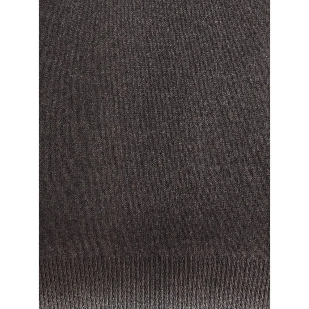Aragona Cashmere Gray Turtleneck