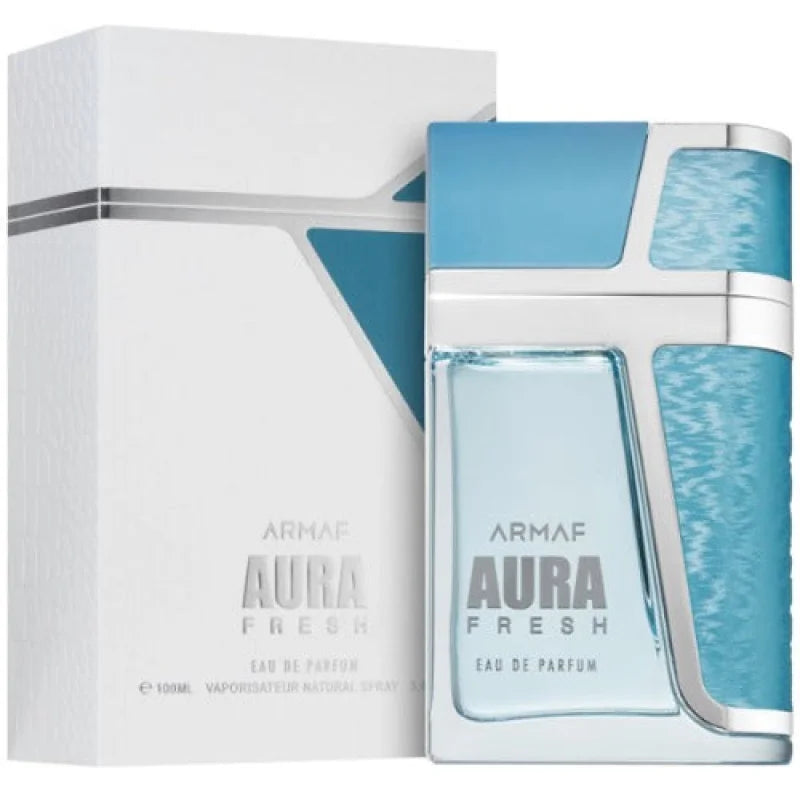 Armaf Aura Fresh Invigorating Citrus Pepper Saffron Fragrance Men’s Cologne