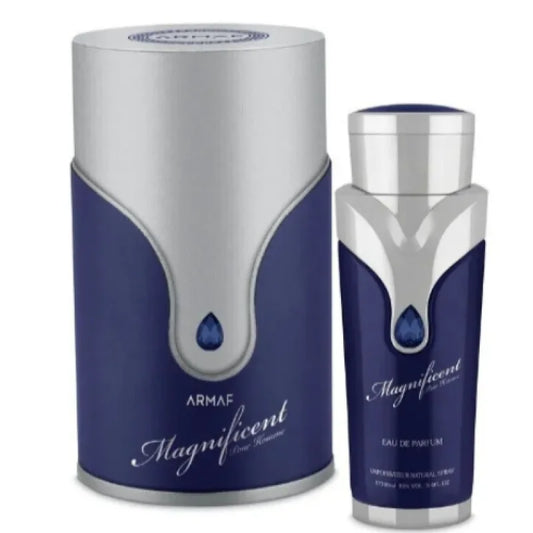Armaf Magnificient Blue Eau Spicy Citrus Woody Fragrance Men’s Cologne