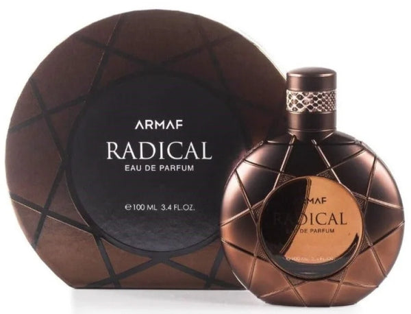 Armaf Men’s Cologne - Radical Brown Eau Unleashed Fresh Bergamot Scent Sensation