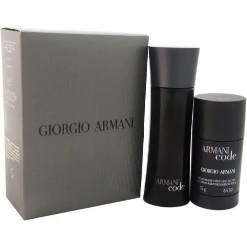 Discover the Seductive Armani Code 2 Piece Gift Set for Men Men’s Sets Giorgio