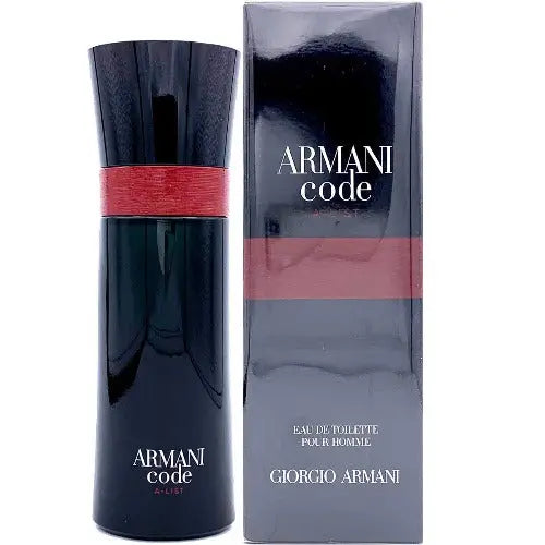 Unleash Seduction with Armani Code A-List Eau by Giorgio Men’s Cologne