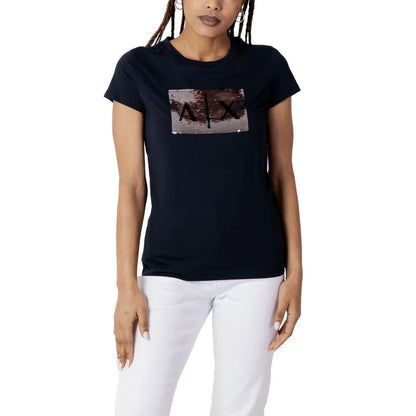 Armani Exchange 8NYTDL YJ73Z Womens Cotton T Shirt Contemporary Style