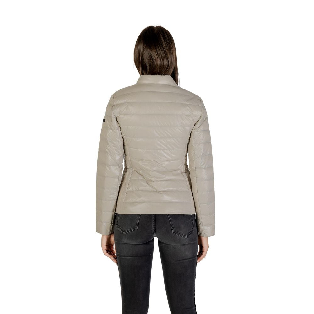 Armani Exchange Puffer Jackets - Beige Polyamide Coat