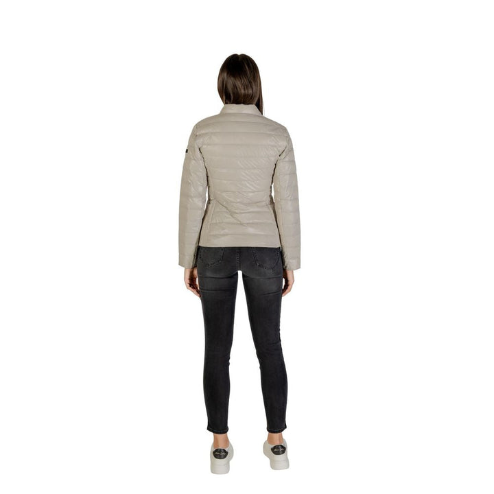 Armani Exchange Puffer Jackets - Beige Polyamide Coat
