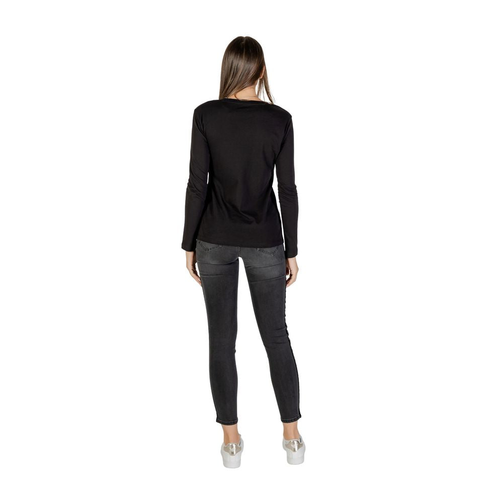 Armani Exchange - Bicolor Cotton Long Sleeve T-Shirt