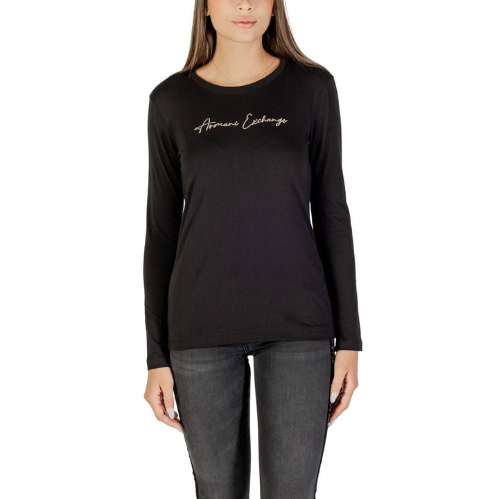 Armani Exchange - Bicolor Cotton Long Sleeve T-Shirt