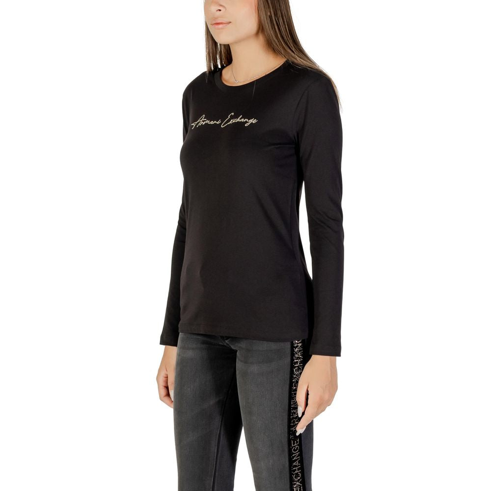 Armani Exchange - Bicolor Cotton Long Sleeve T-Shirt