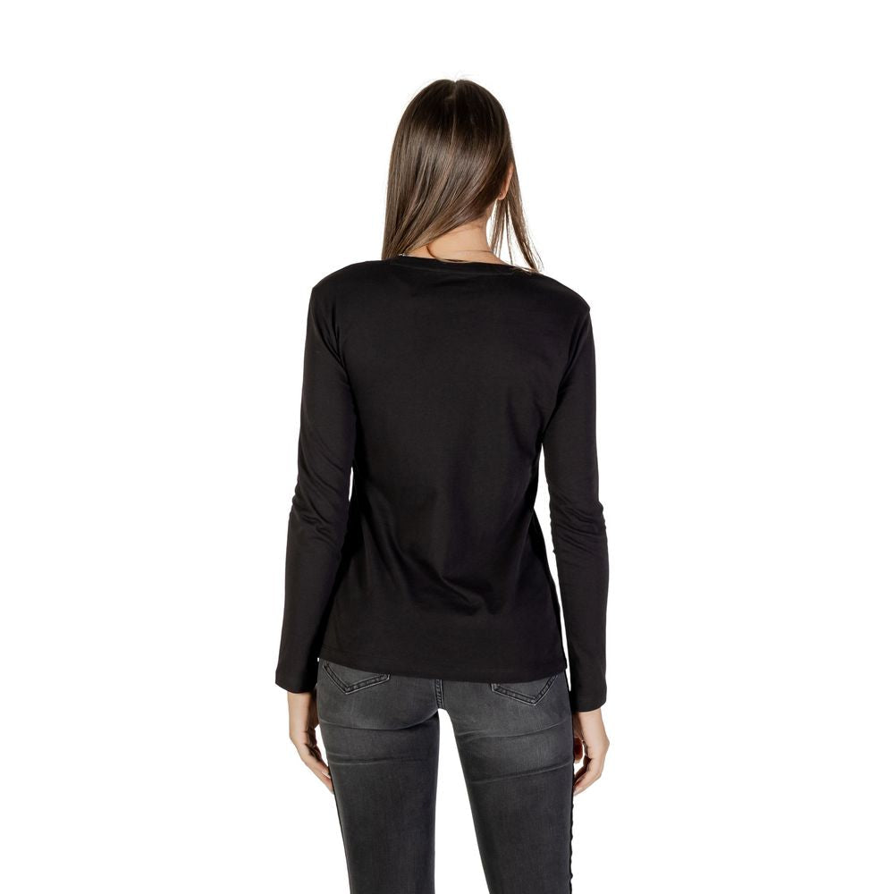 Armani Exchange - Bicolor Cotton Long Sleeve T-Shirt