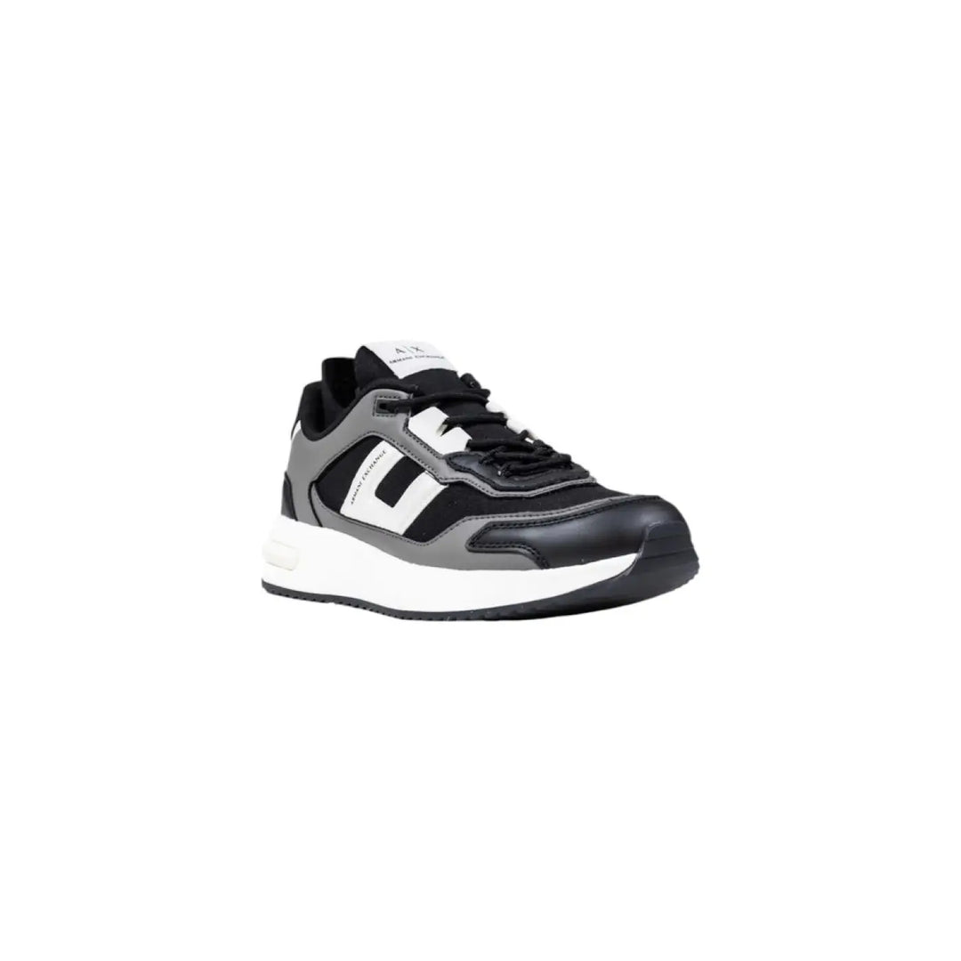 Armani Exchange Bicolor Polyester Athletic Sneakers