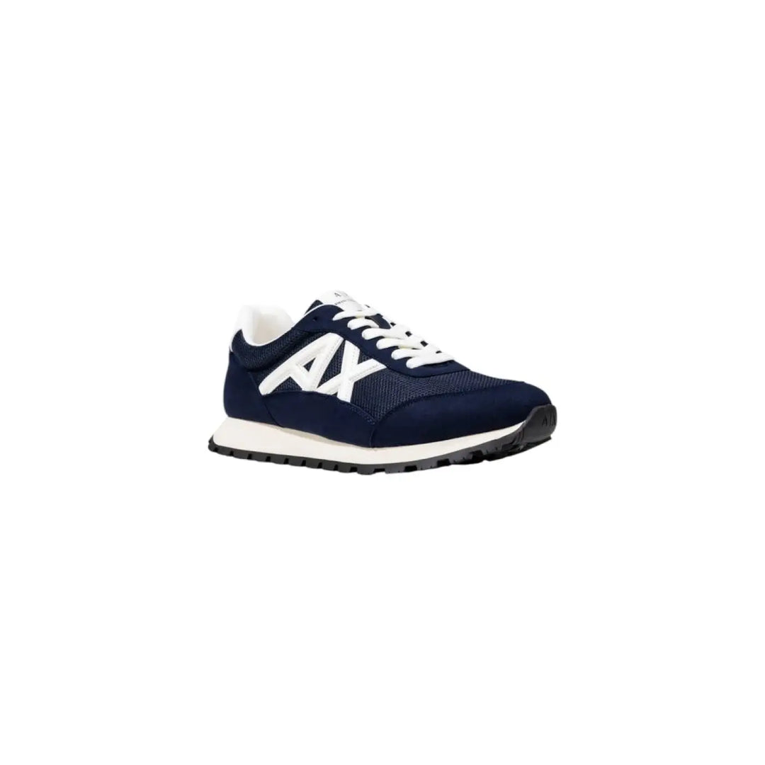 Armani Exchange Bicolor Polyester Athletic Sneakers