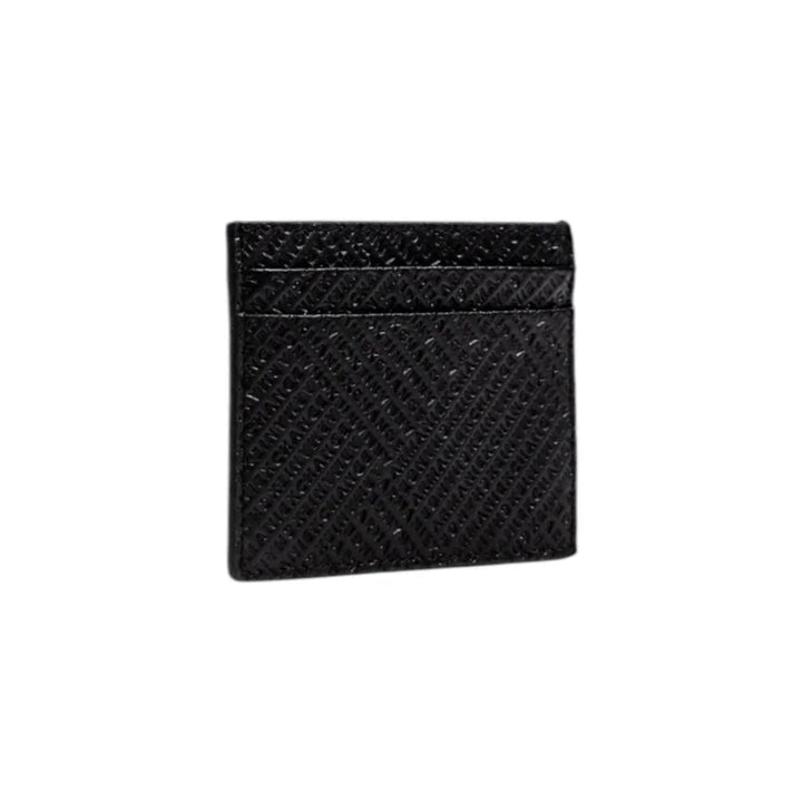 Armani Exchange Black Leather Cardholder