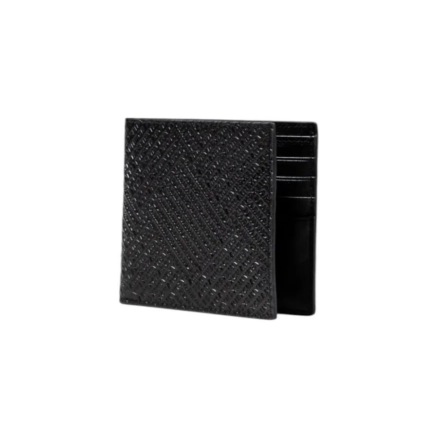 Armani Exchange Black Leather Wallet