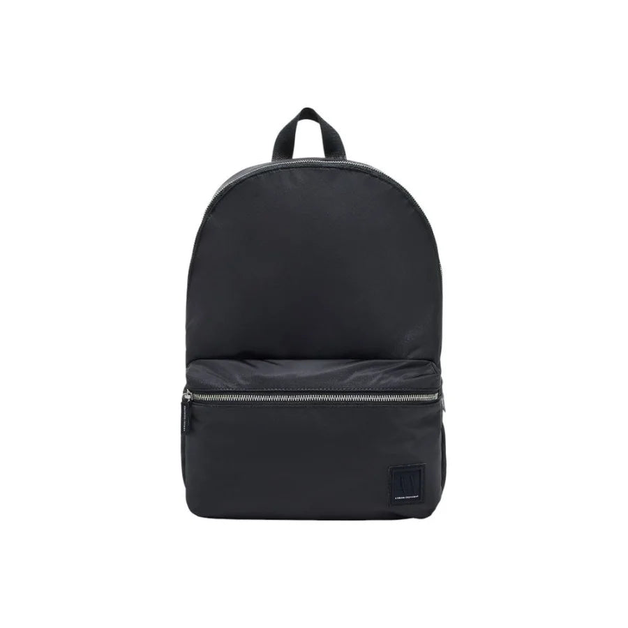 Armani Exchange Black Polyamide Backpack