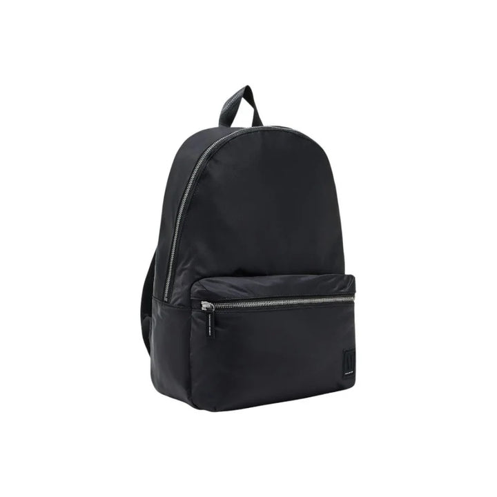 Armani Exchange Black Polyamide Backpack