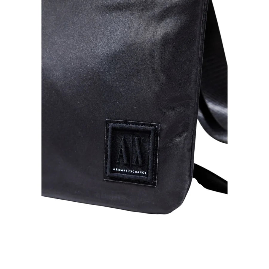 Armani Exchange Black Polyamide Messenger Bag