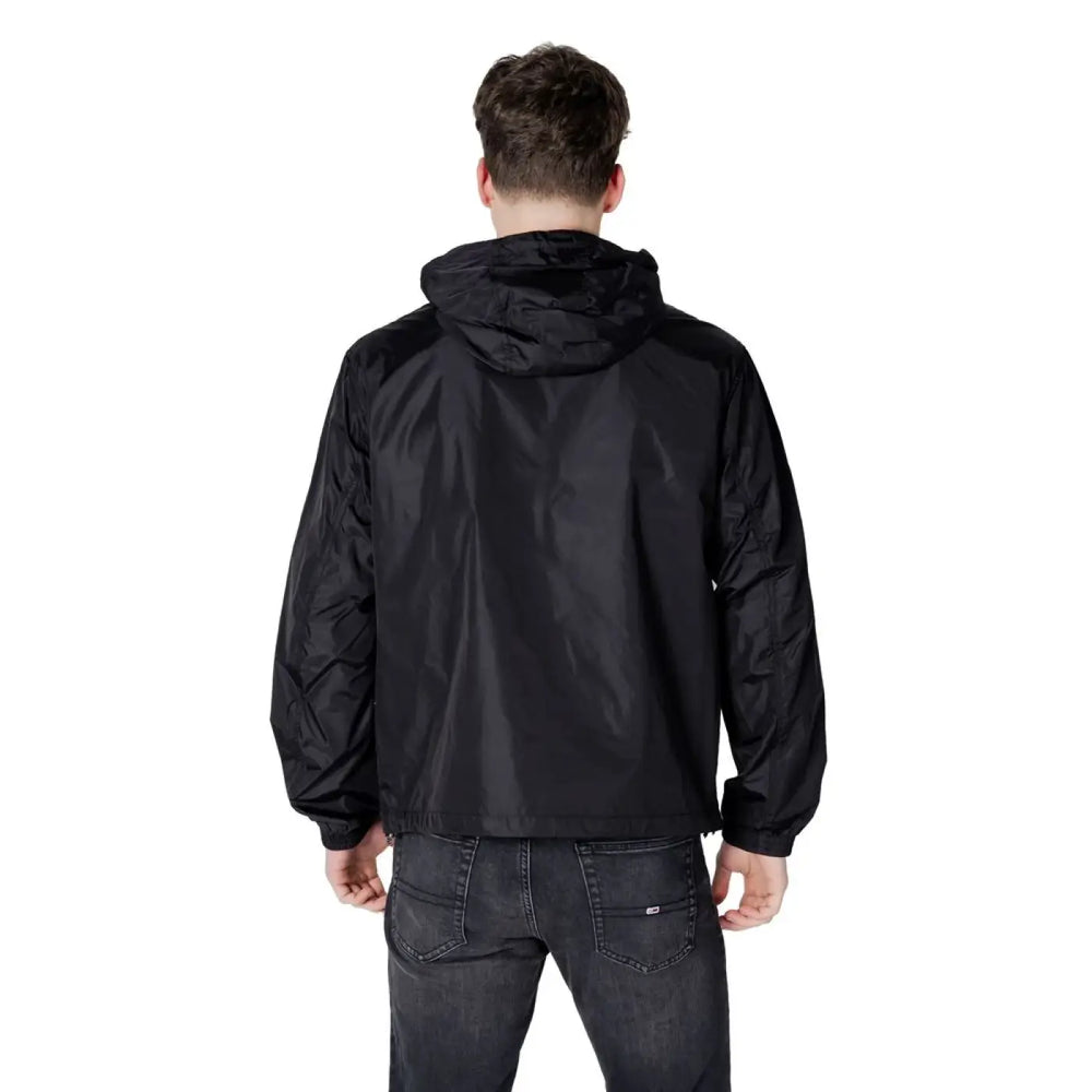 Armani Exchange Black Polyamide Shell Jacket