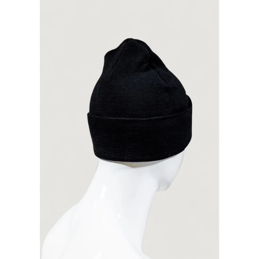 Armani Exchange Black Polyester Cap (Baseball Hat)
