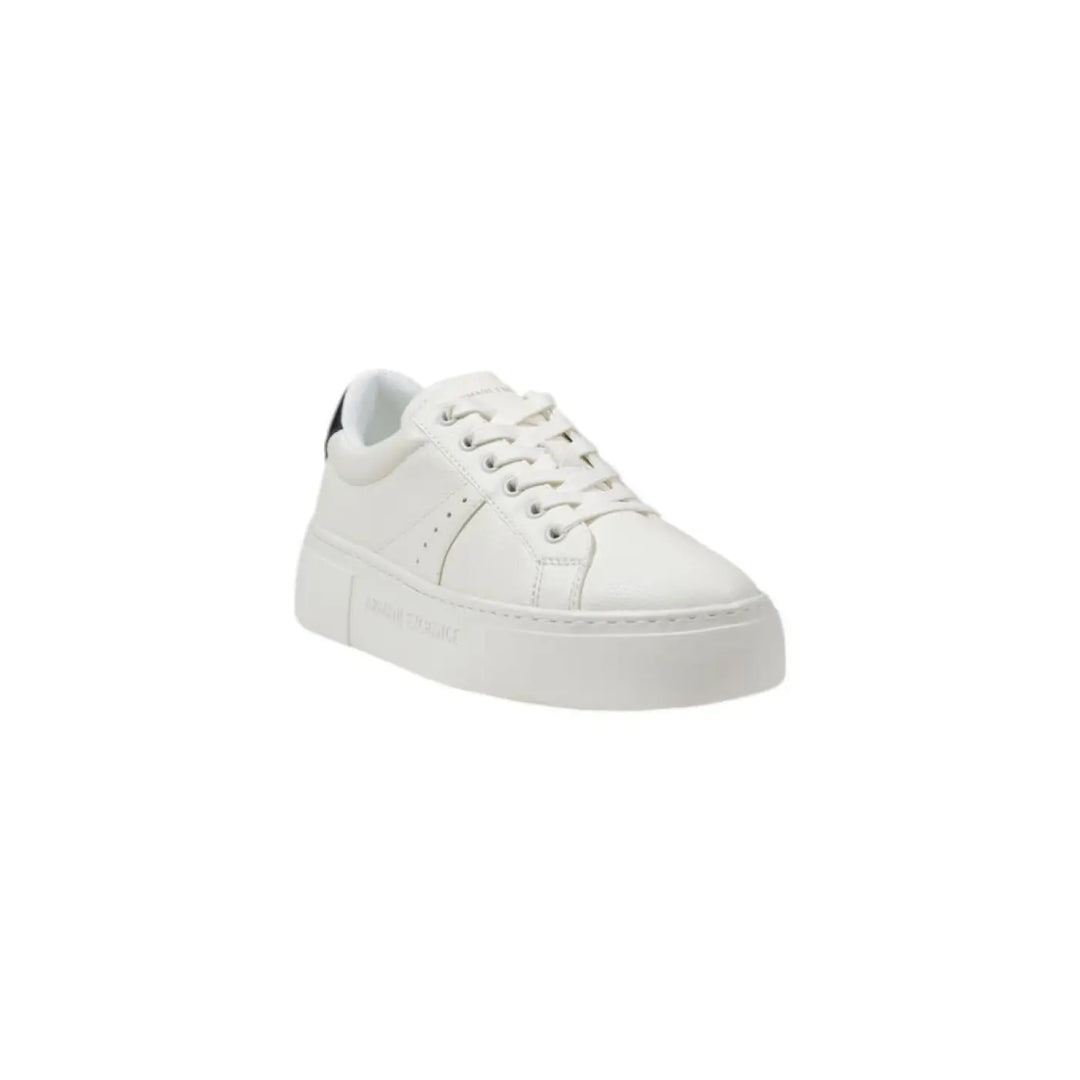 Armani Exchange Black Polyester Chunky Sneakers