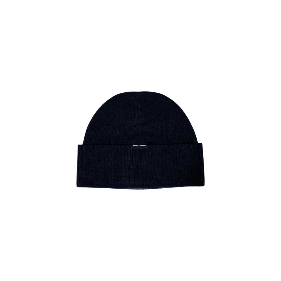 Armani Exchange Blue Marabou Cap (Baseball Hat)