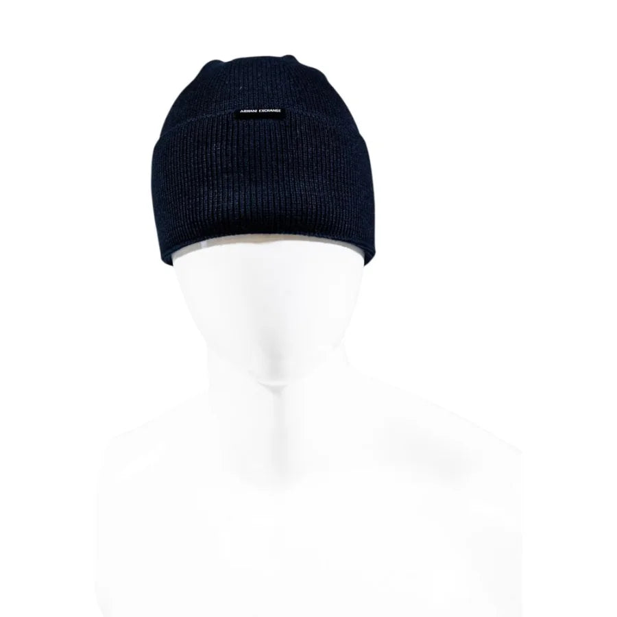 Armani Exchange Blue Marabou Cap (Baseball Hat)