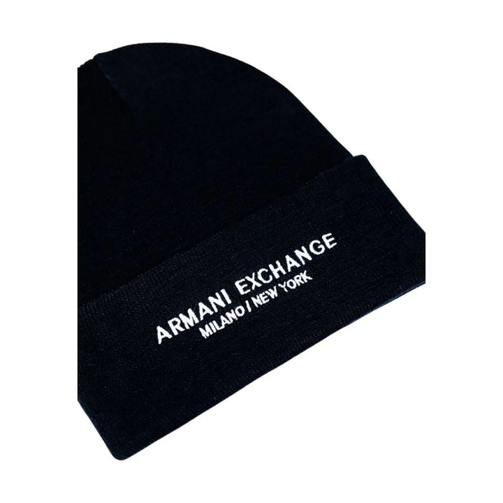 Armani Exchange Blue Polyester Cap (baseball Hat)