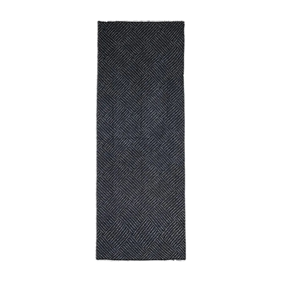 Armani Exchange Blue Viscose Scarf