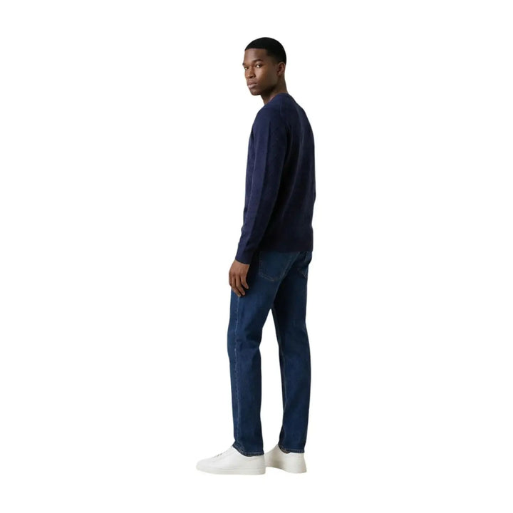 Armani Exchange Blue Viscose Sweatshirt