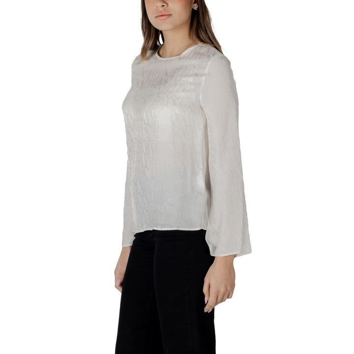 Armani Exchange Blouses - Women’s Cream Viscose Blouse