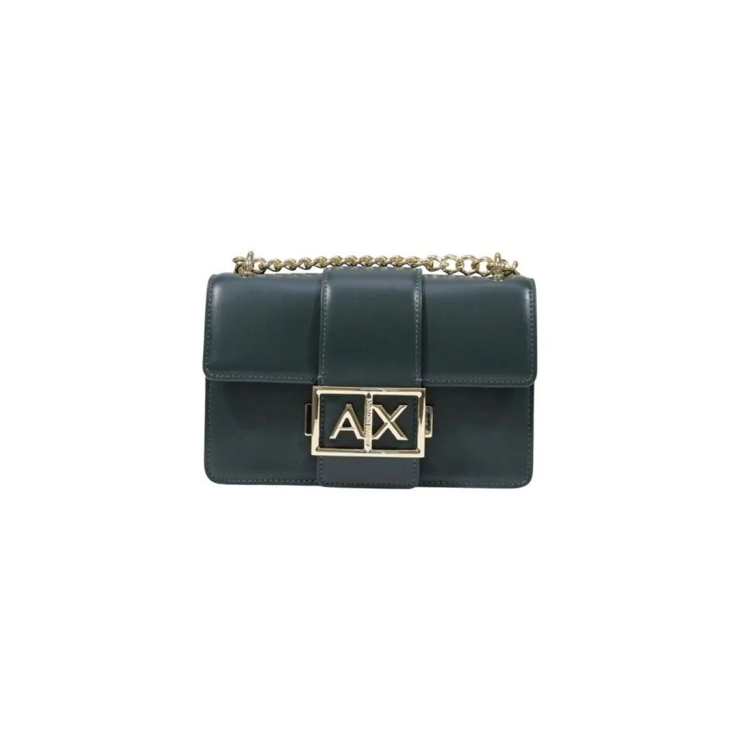 Armani Exchange Green Polyester Handbag