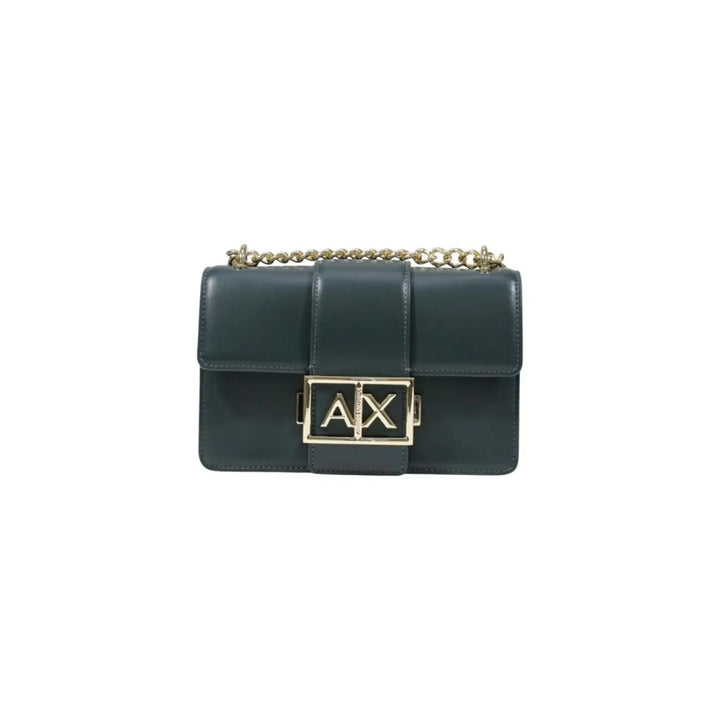 Armani Exchange Green Polyester Handbag