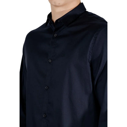 Armani Exchange Mens Shirt Elevates Contemporary Italian Style