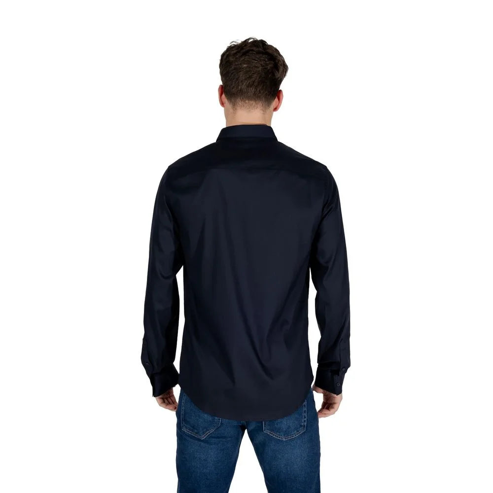 Armani Exchange Mens Shirt Elevates Contemporary Italian Style
