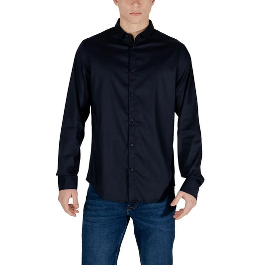 Armani Exchange Mens Shirt Elevates Contemporary Italian Style