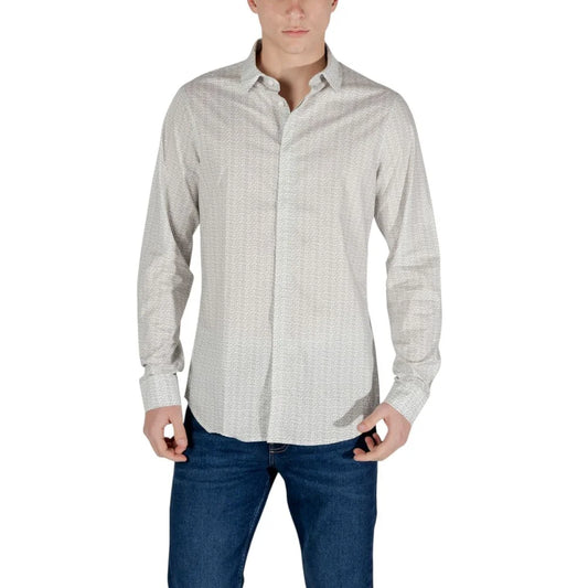Armani Exchange Mens Shirt Slim Fit Iconic Style and Comfort