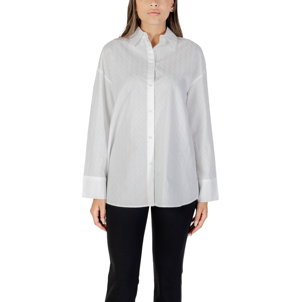 Armani Exchange Blouses - Women’s White Cotton Blouse