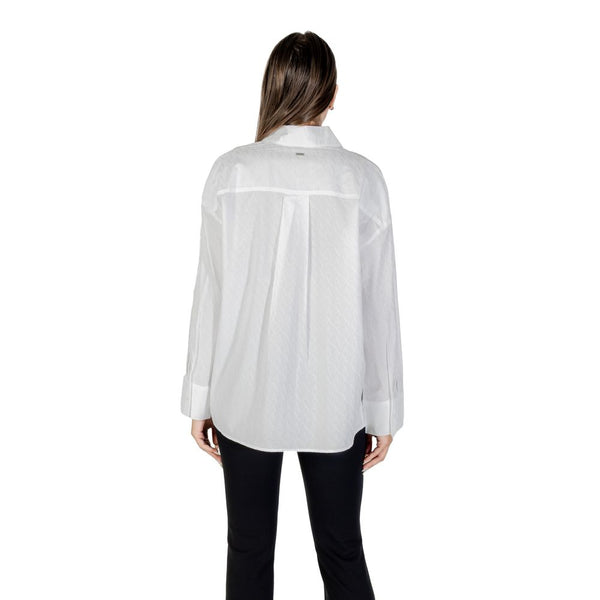 Armani Exchange Blouses - Women’s White Cotton Blouse