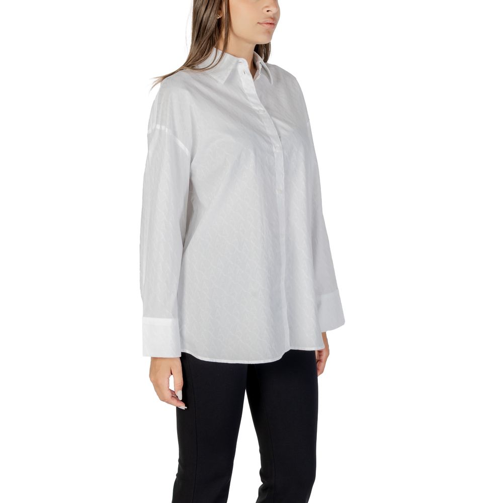 Armani Exchange Blouses - Women’s White Cotton Blouse