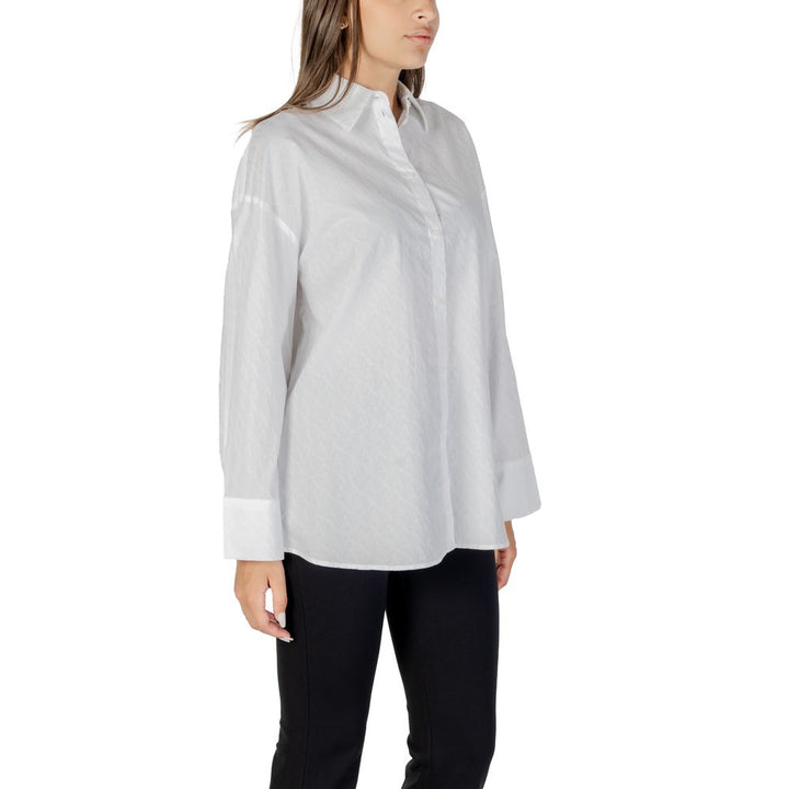 Armani Exchange Blouses - Women’s White Cotton Blouse