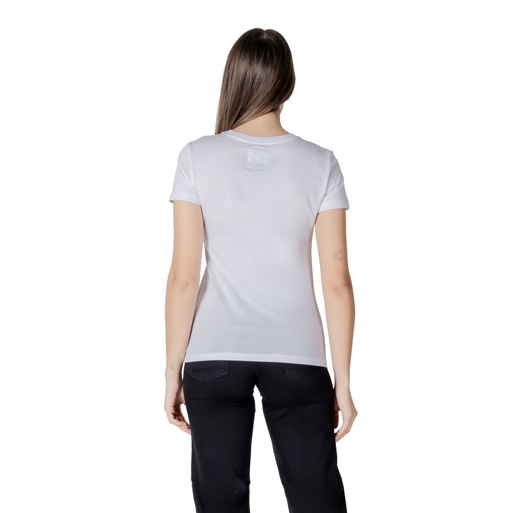 Armani Exchange - White Cotton T-Shirt